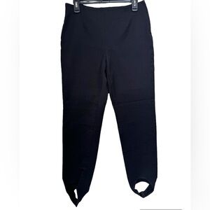 JIL SANDER Stirrup Dress Pants Wool Straight Pocket Side Zip Self Fastener Feet